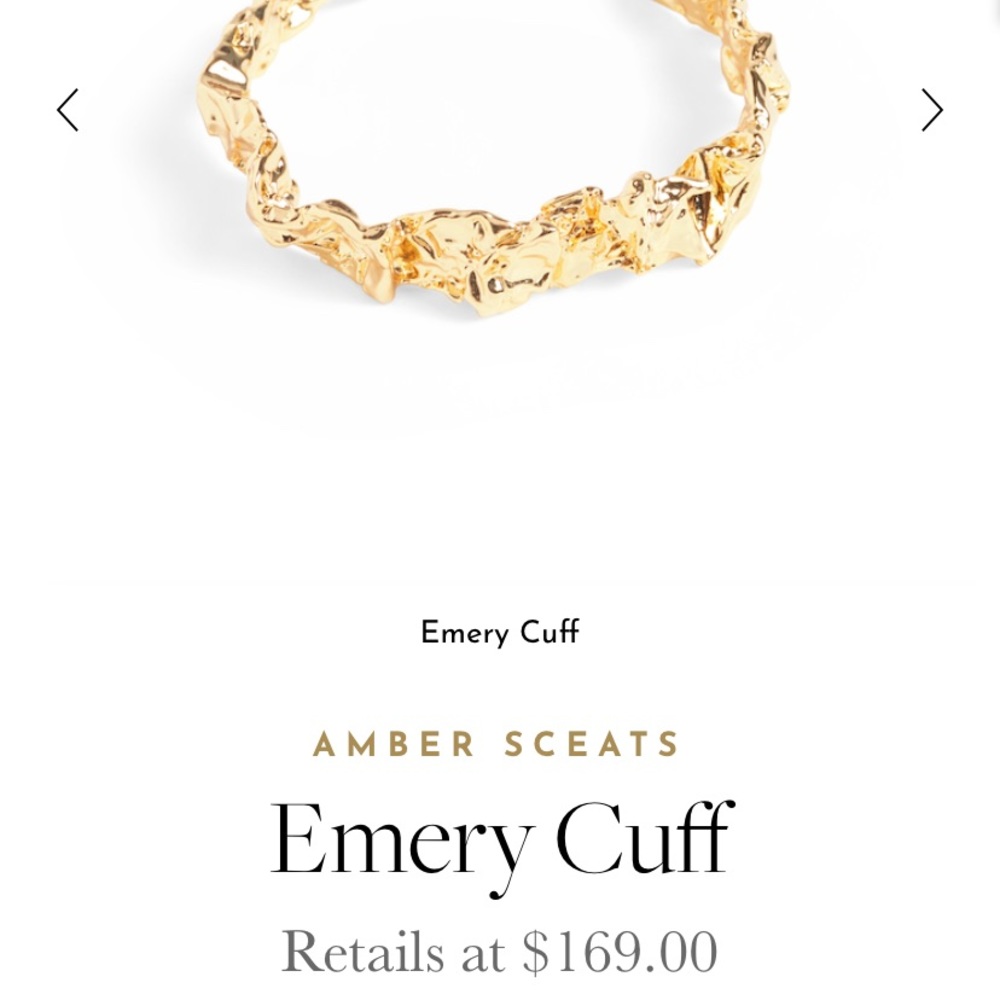 Amber Sceats Emery cuff bracelet